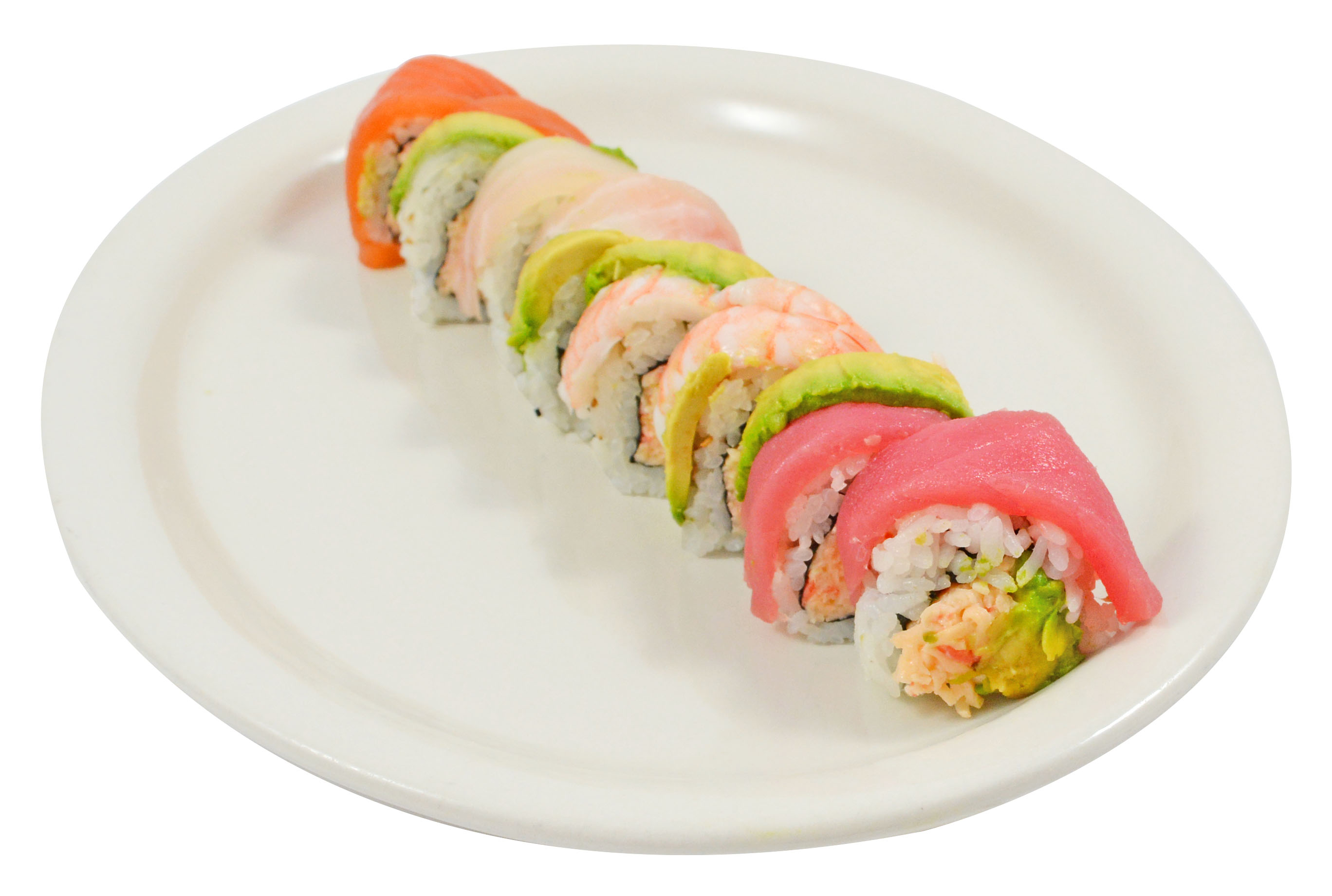 Order Rainbow Roll food online from Toyama Sushi store, Everett on bringmethat.com