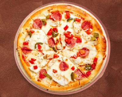 Order Thin Crust Spicy Mexicano Pizza 12' food online from Skinny Thin Pizza store, Nashville-Davidson on bringmethat.com