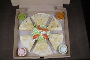 Order 12" PizzaDilla (No Meat) food online from Taconest store, Milton on bringmethat.com