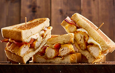 Order Chicken Strips Melt Sandwich food online from Perkins Restaurant & Bakery store, Wheeling on bringmethat.com