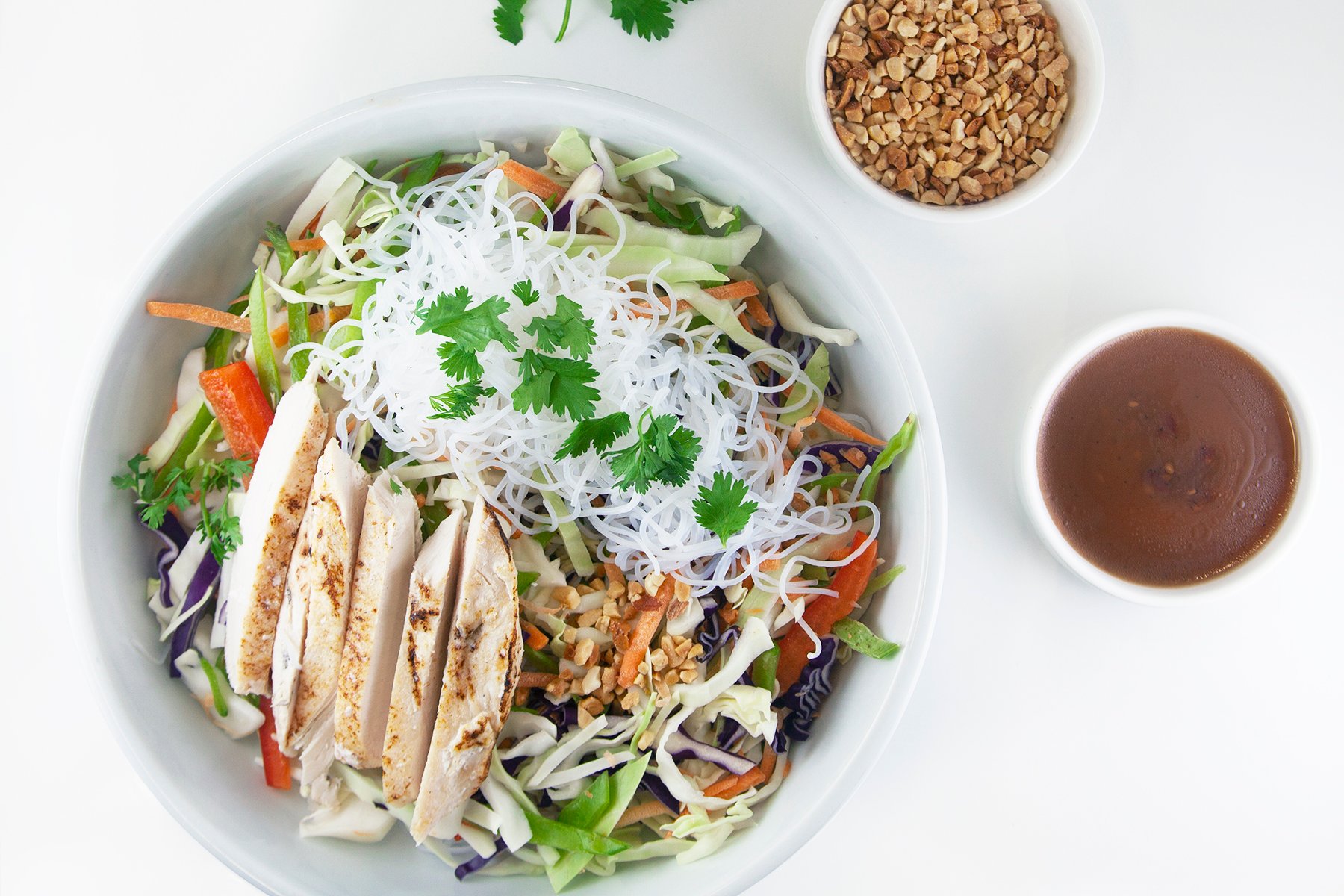 Order Vietnamese Salad - Chicken food online from The Goddess And Grocer On State store, Chicago on bringmethat.com