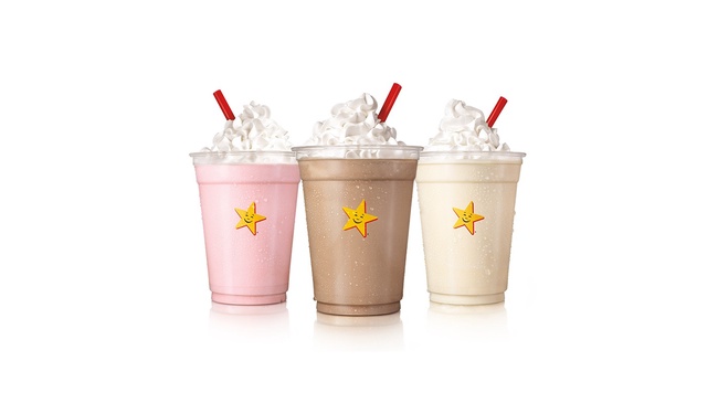 Order Hand-Scooped Ice Cream Shake™ food online from Carl Jr. store, South San Francisco on bringmethat.com