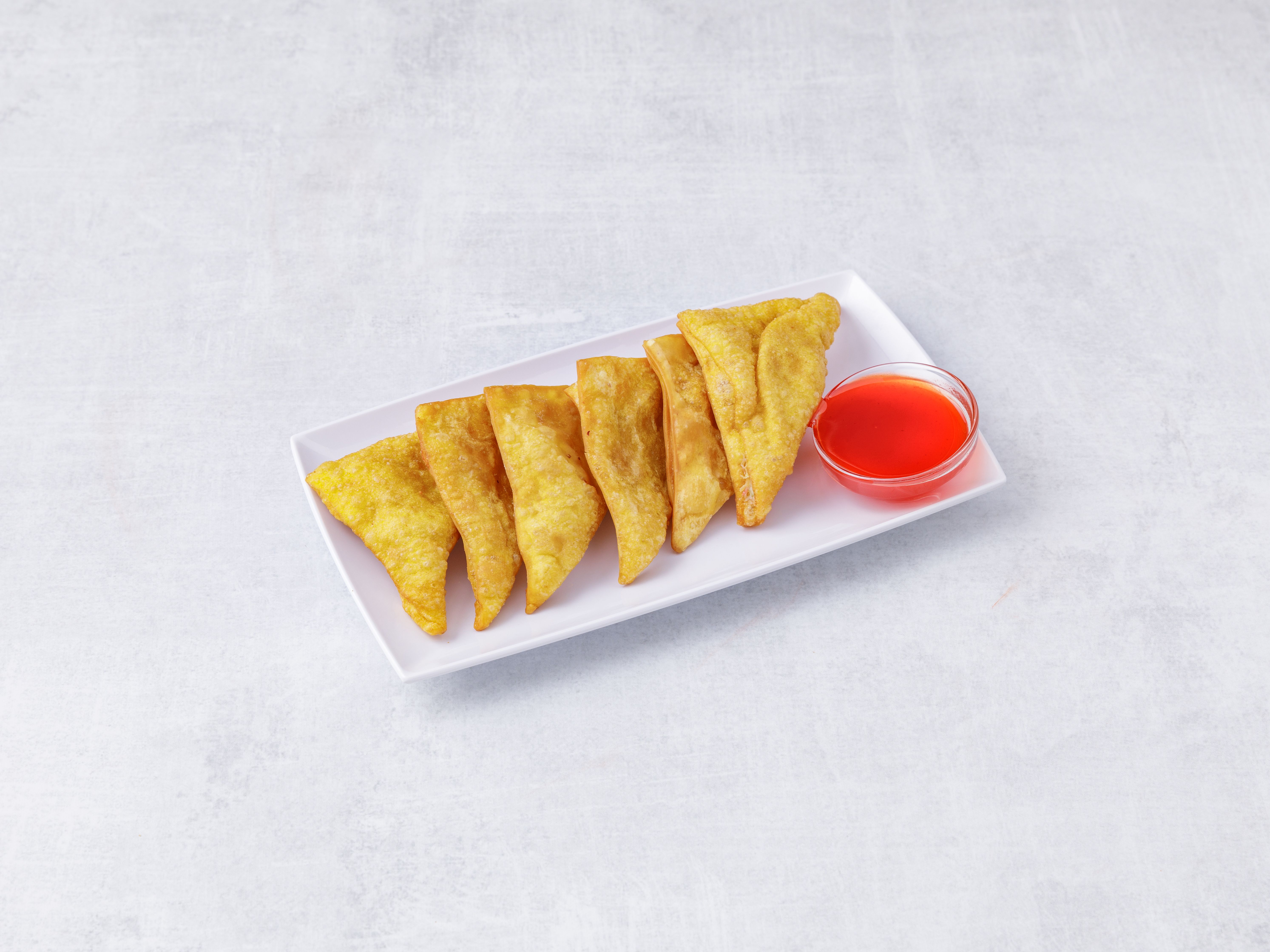 Order 14A. Crab Meat Rangoon food online from Sultan Wok/ Asian Kitchen Express store, Highland Park on bringmethat.com