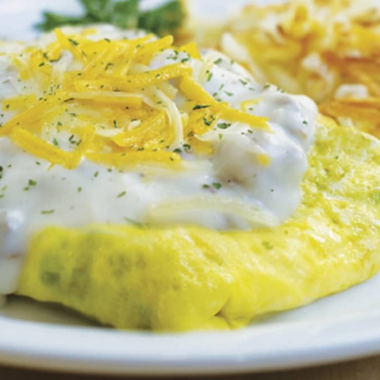 Order Country Omelette food online from Sunny Street Cafe store, Columbus on bringmethat.com