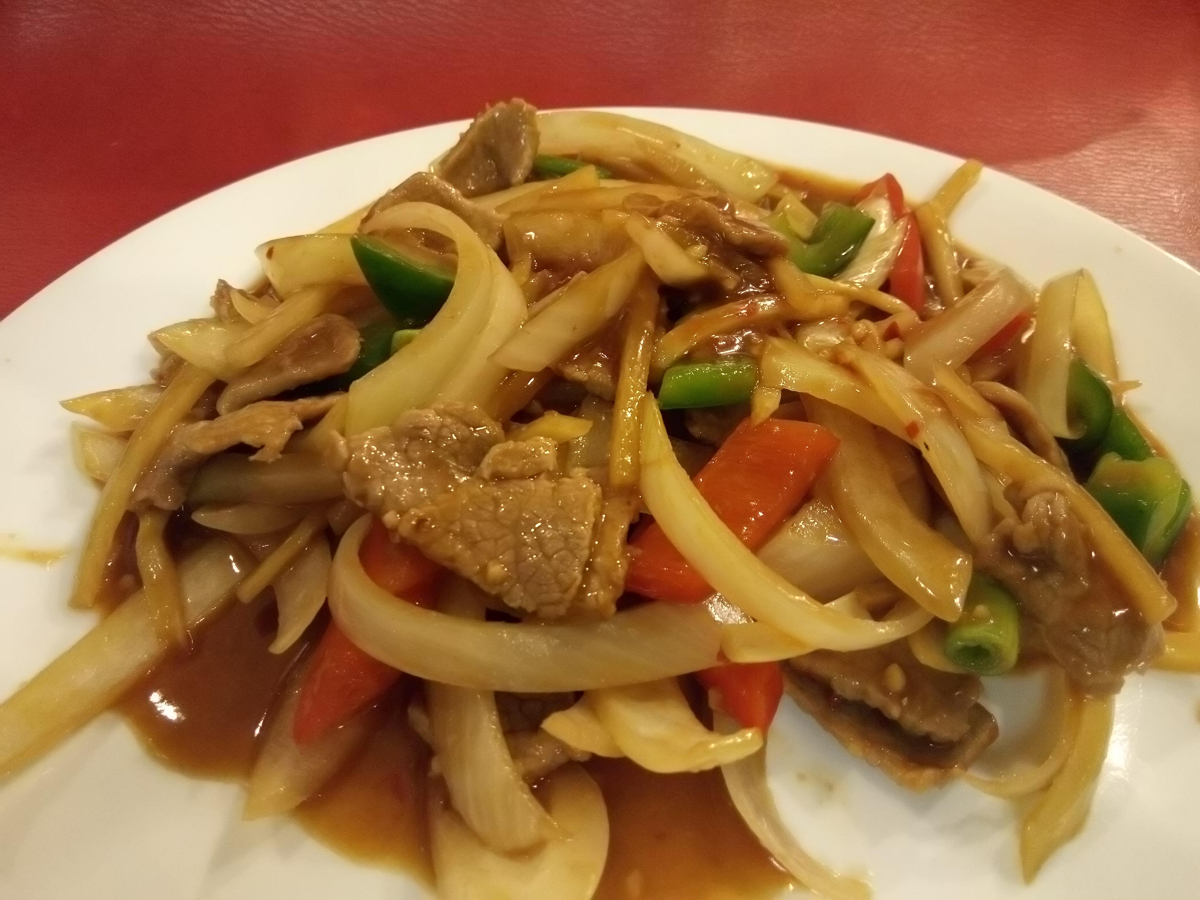 Order Mongolian Beef food online from Bangkok Express store, Cincinnati on bringmethat.com