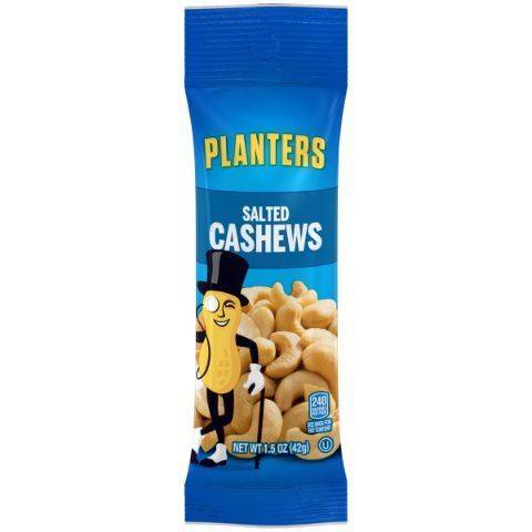 Order Planters Salted Cashews Nuts 1.5oz food online from 7-Eleven store, Lakewood on bringmethat.com