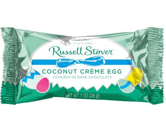 Order Russell Stover Dark Chocolate Coconut Cream Egg - 1 oz food online from Rite Aid store, Brookville on bringmethat.com