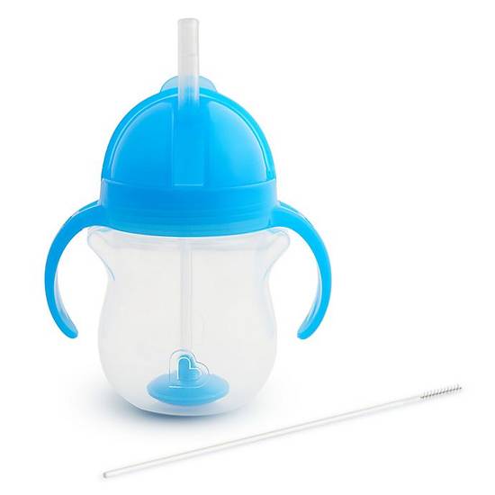 Order Munchkin® Click-Lock 7 oz. Weighted Flexi-Straw Cup in Blue food online from Bed Bath & Beyond store, Lancaster on bringmethat.com