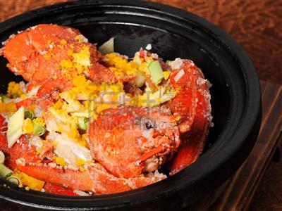 Order Salty Egg Yolk Lobster food online from MingHin Cuisine - Lakeshore East store, Chicago on bringmethat.com
