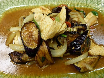 Order Eggplant Stinger food online from Thaiwat Restaurant store, Reading on bringmethat.com