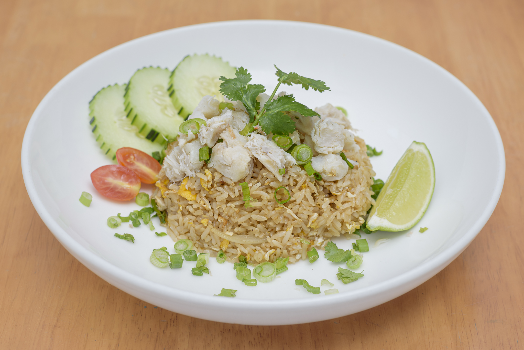 Order Crab Meat Fried Rice food online from Tue thai store, New York on bringmethat.com
