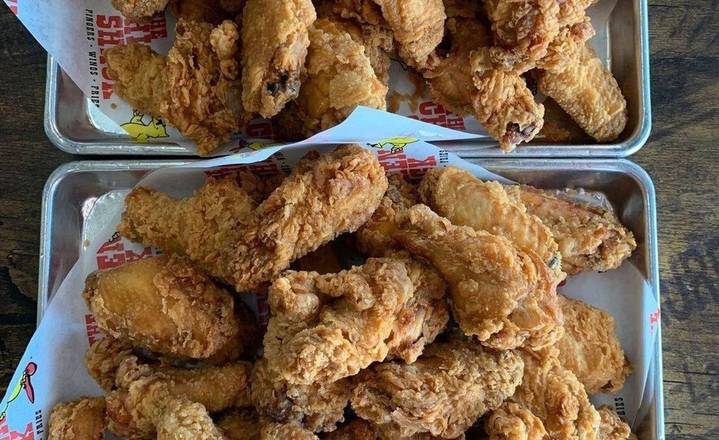 Order 50 Piece Wings food online from The Chicken Shack store, Las Vegas on bringmethat.com
