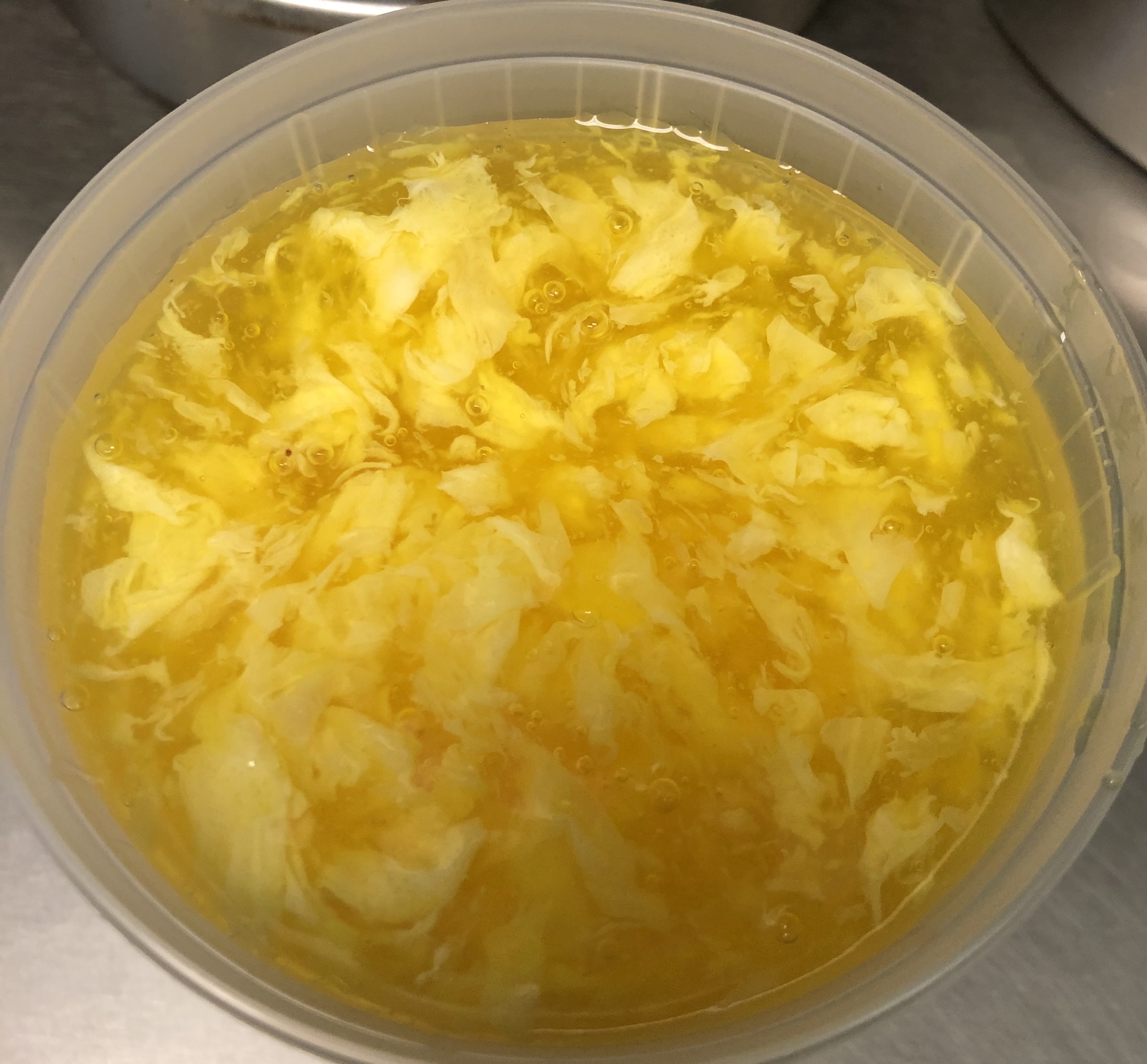 Order 14. Egg Drop Soup food online from China Star store, Dunbar on bringmethat.com