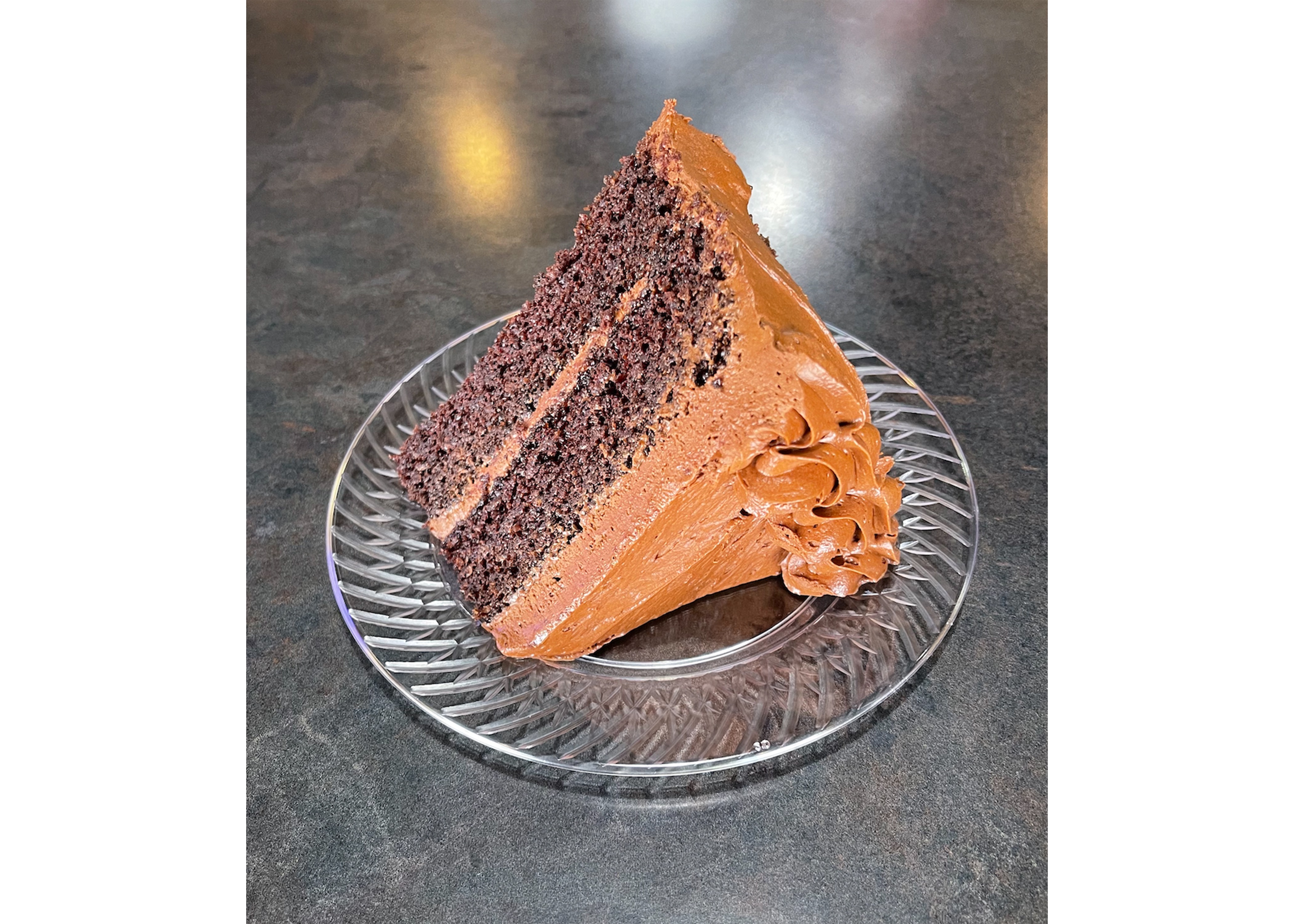 Order Chocolate Cake food online from Gurty Burgers & Deli store, Newton on bringmethat.com