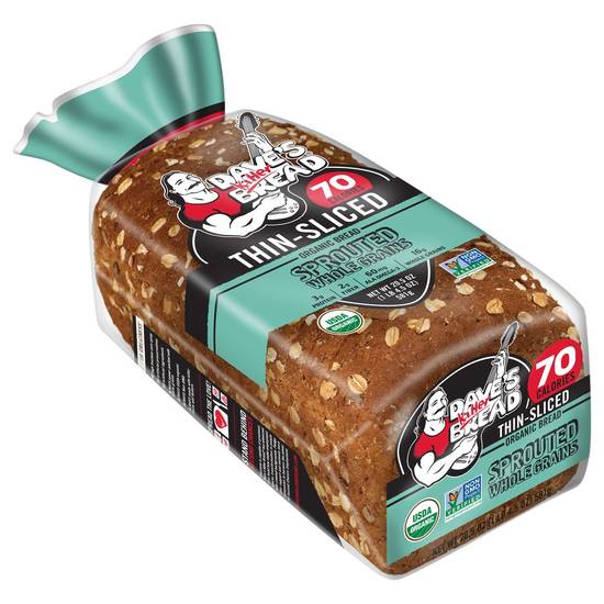 Order Dave's Killer Bread · Thin Sliced Sprouted Whole Grains Bread (20.5 oz) food online from Safeway store, Rehoboth Beach on bringmethat.com