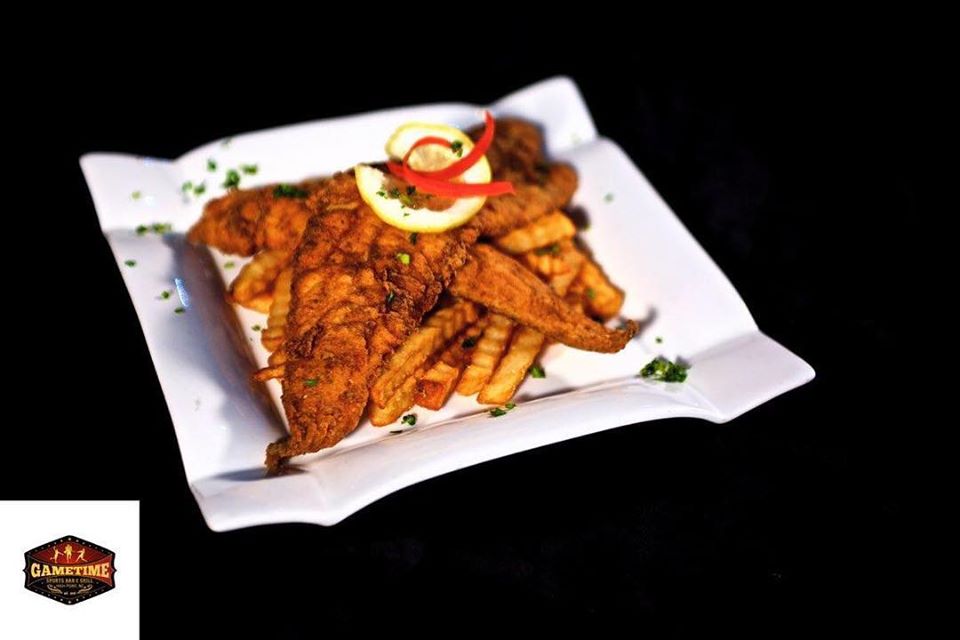Order Fish & Fries food online from Gametime Sports Bar & Grille store, High Point on bringmethat.com
