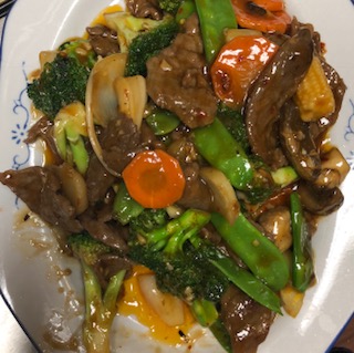 Order Volcano Beef food online from Lucky Buddha Asian Restaurant store, Goodyear on bringmethat.com