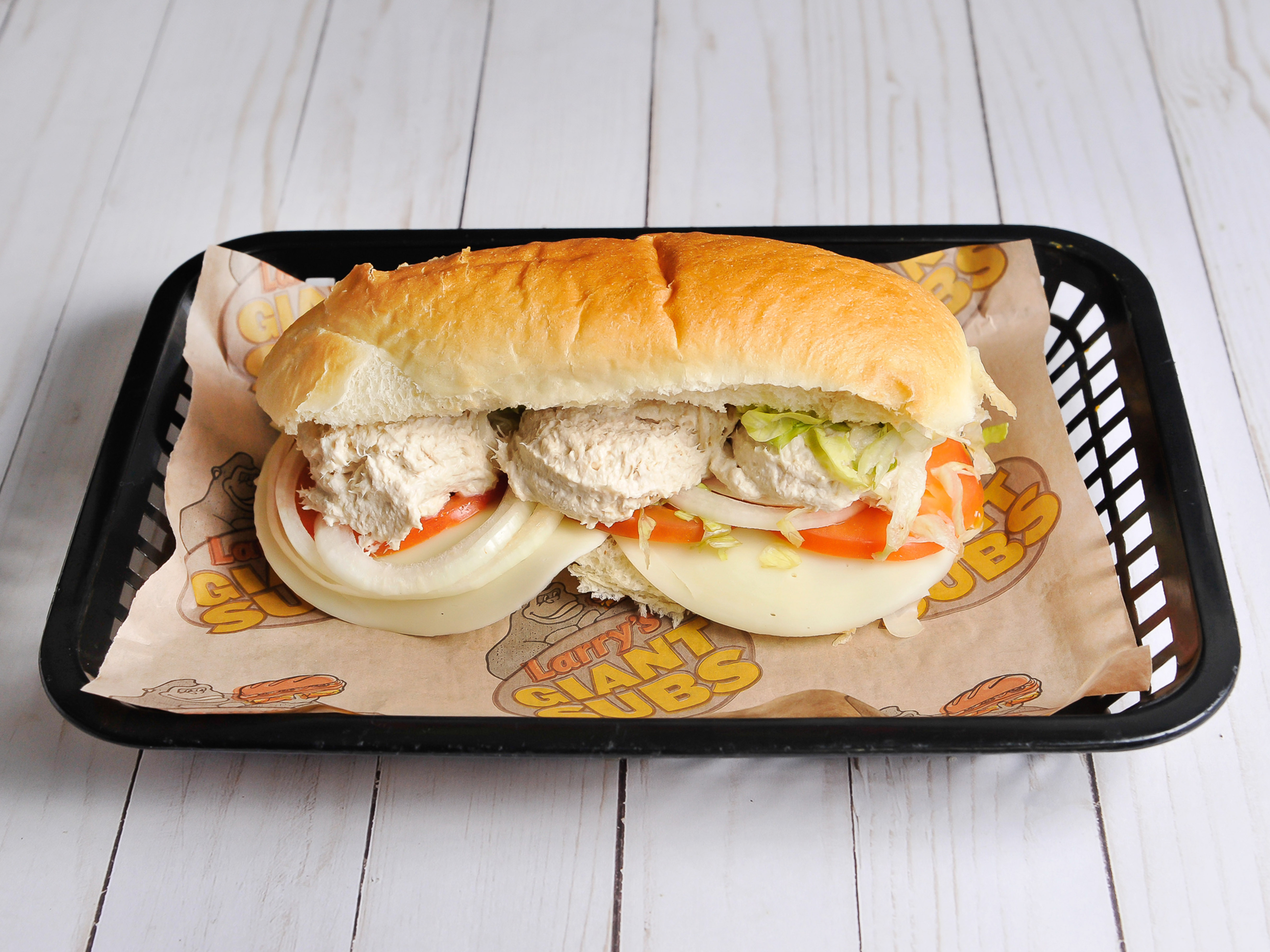 Order Chicken Breast Salad food online from Larry's Giant Subs on Abercorn St. store, Savannah on bringmethat.com