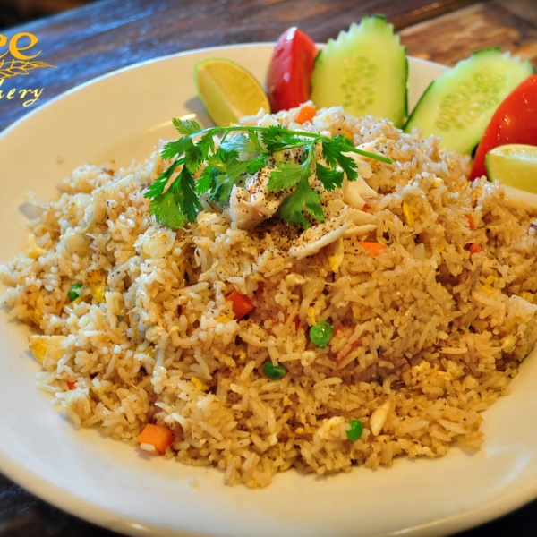 Order Crab Fried Rice food online from Rice Thai Cookery store, Portland on bringmethat.com