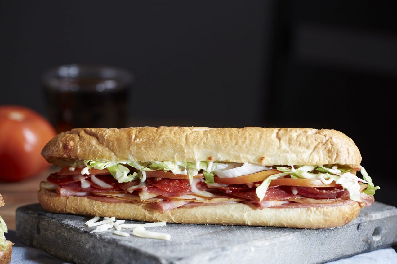 Order Premium Godfather Sub food online from Romeo Pizza store, Stow on bringmethat.com