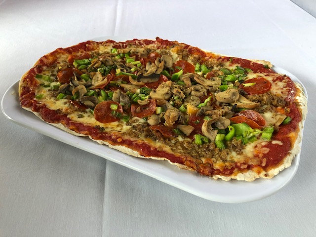 Order All The Way Pizza food online from Prego Pasta House store, Dallas on bringmethat.com
