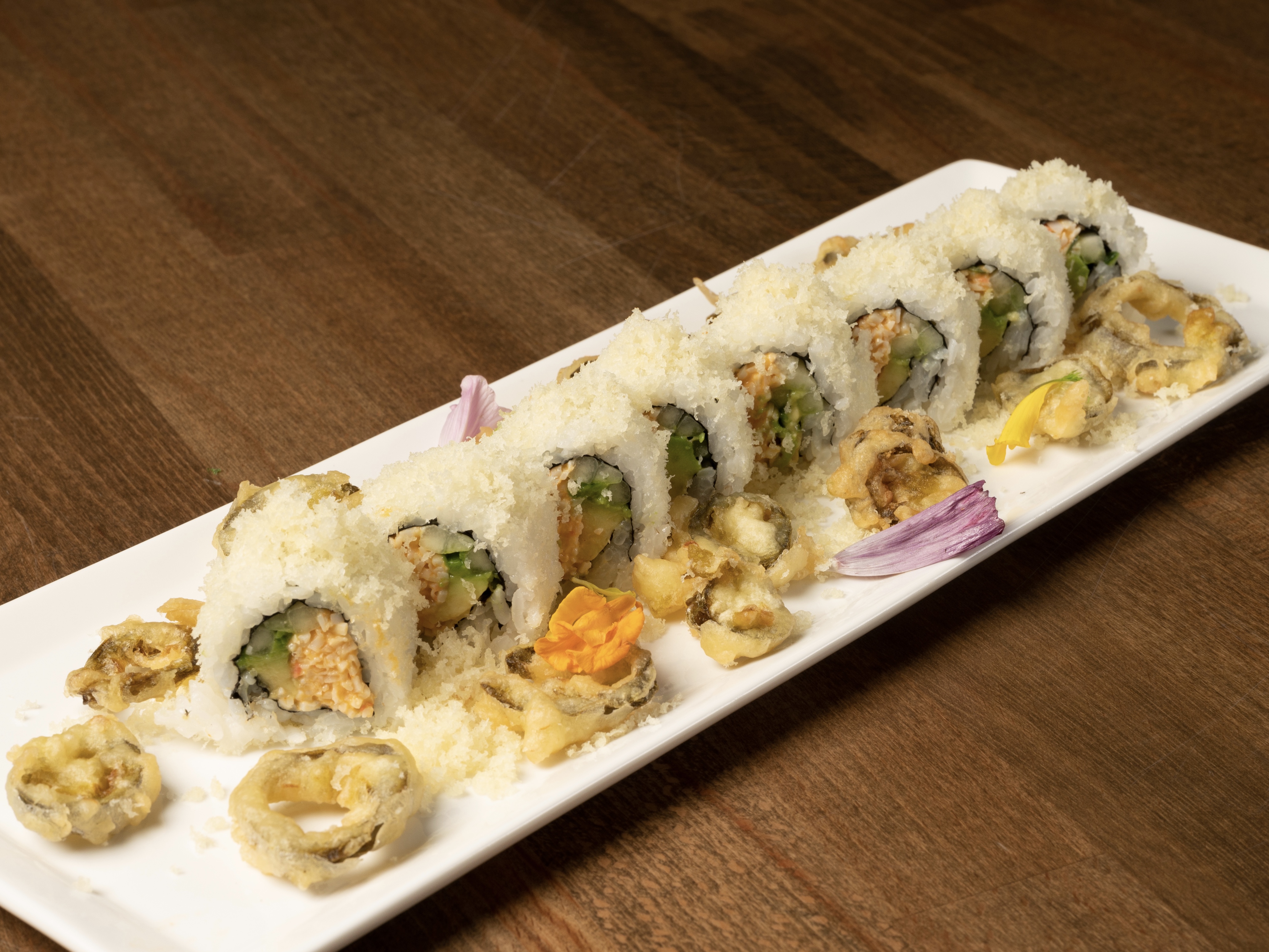 Order Mexicali Roll food online from Zeppin Sushi store, Los Angeles on bringmethat.com