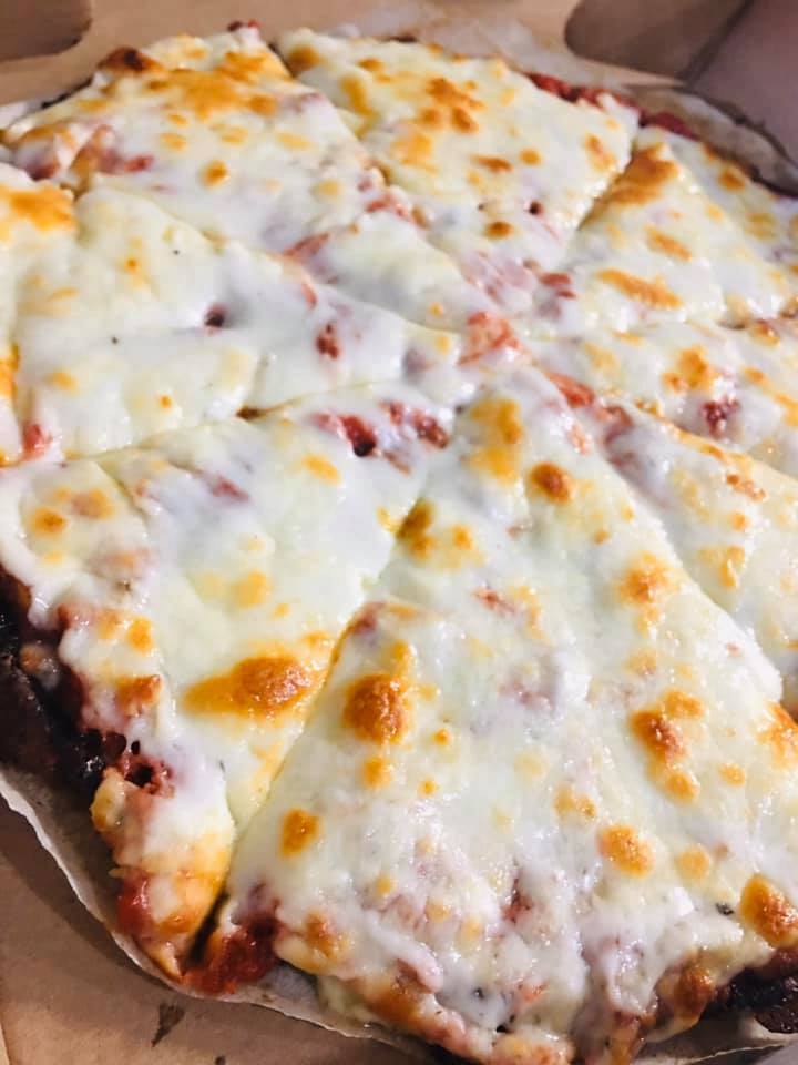 Order Cheese Pizza food online from Rock's Kitchen store, Stony Point on bringmethat.com