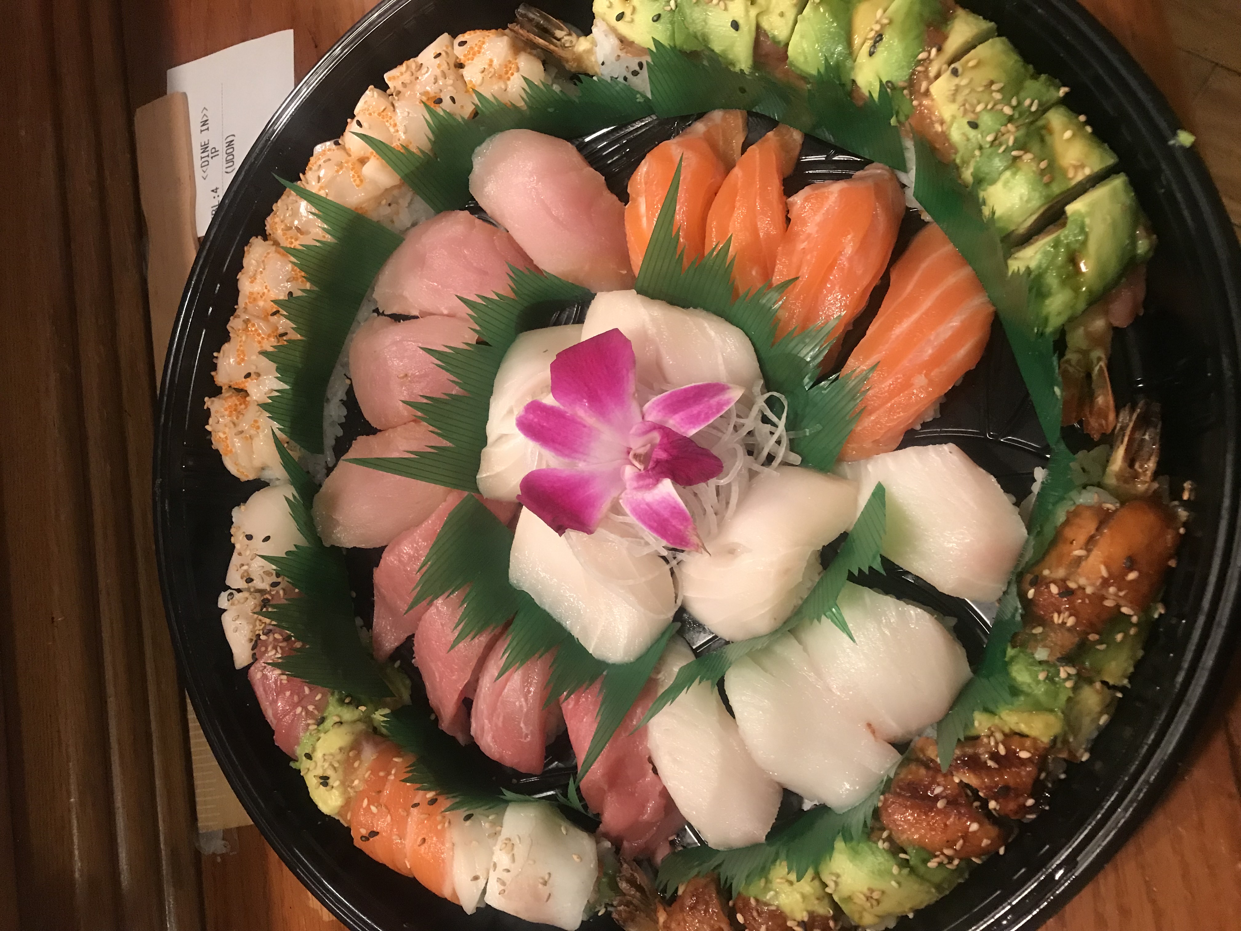 Order Party Tray B- 48 Pieces (Special Roll + Nigiri) food online from Sakura Sushi store, San Rafael on bringmethat.com
