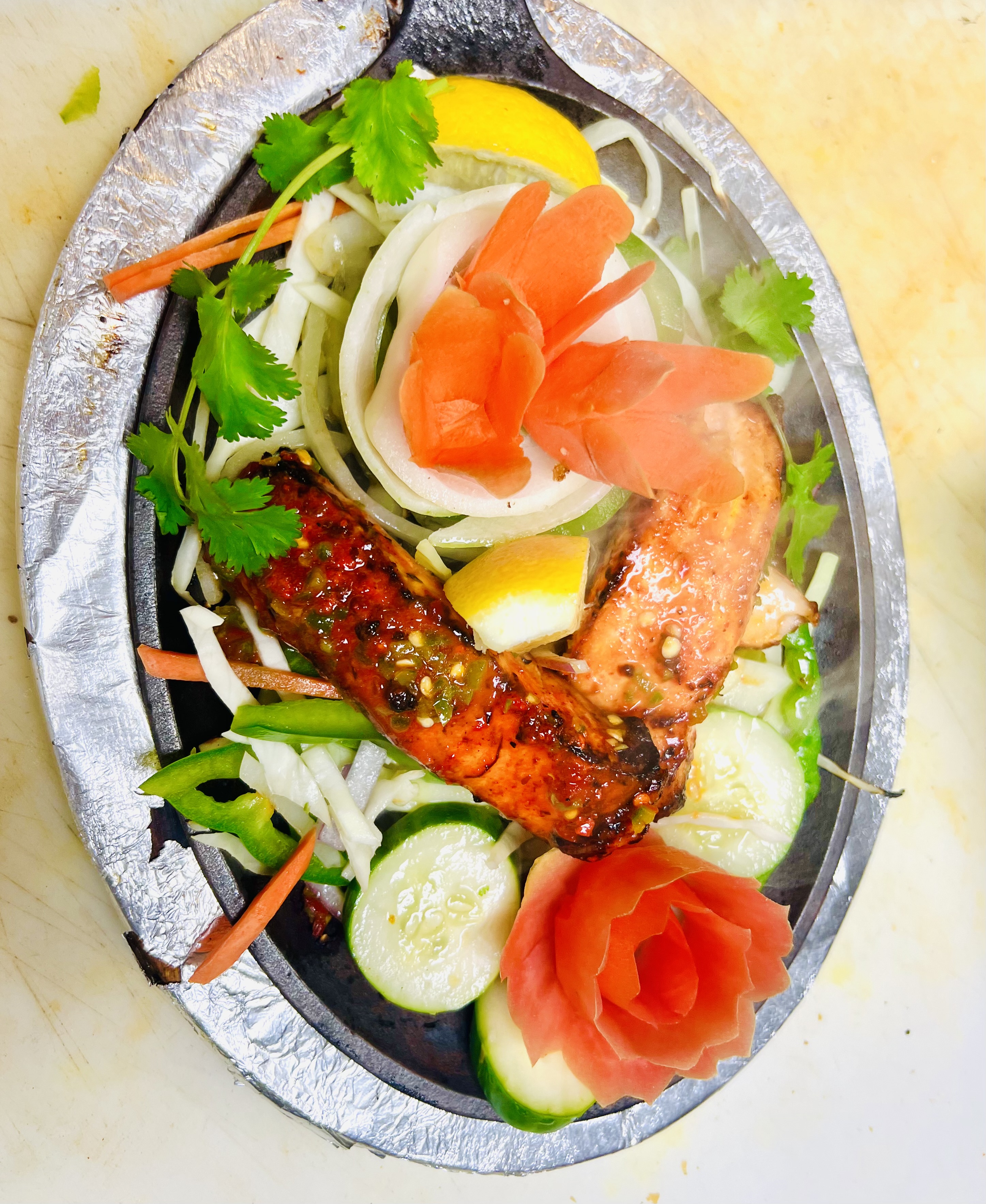 Order Salmon Tikka food online from Bombay Nights store, Perry Hall on bringmethat.com