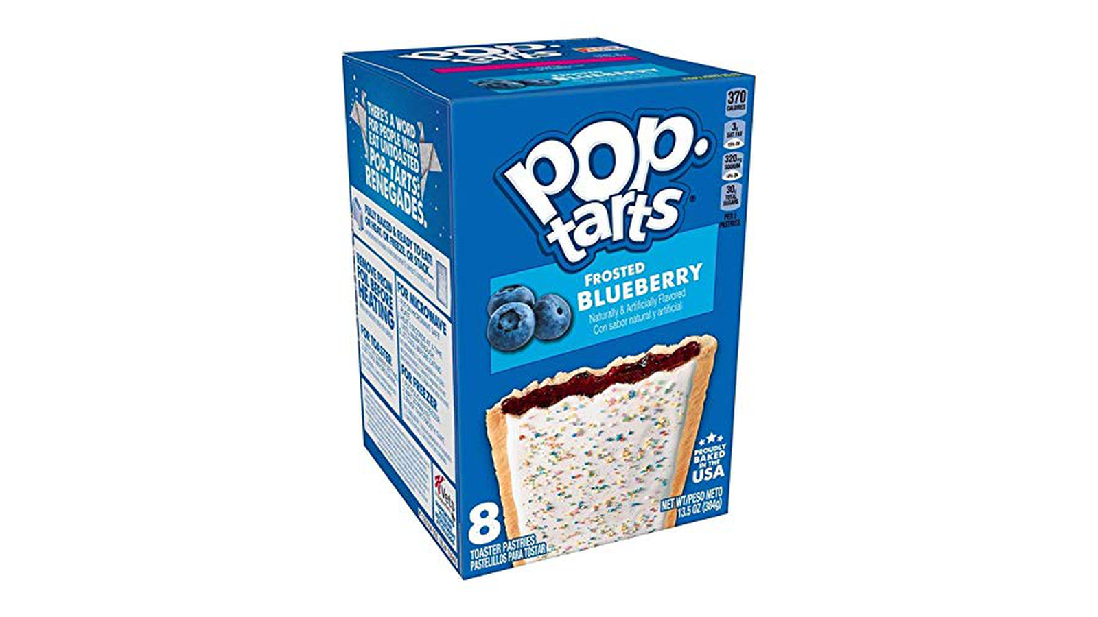 Order Kelloggs Pop Tarts Frosted Blueberry food online from Lula Convenience Store store, Evesham on bringmethat.com