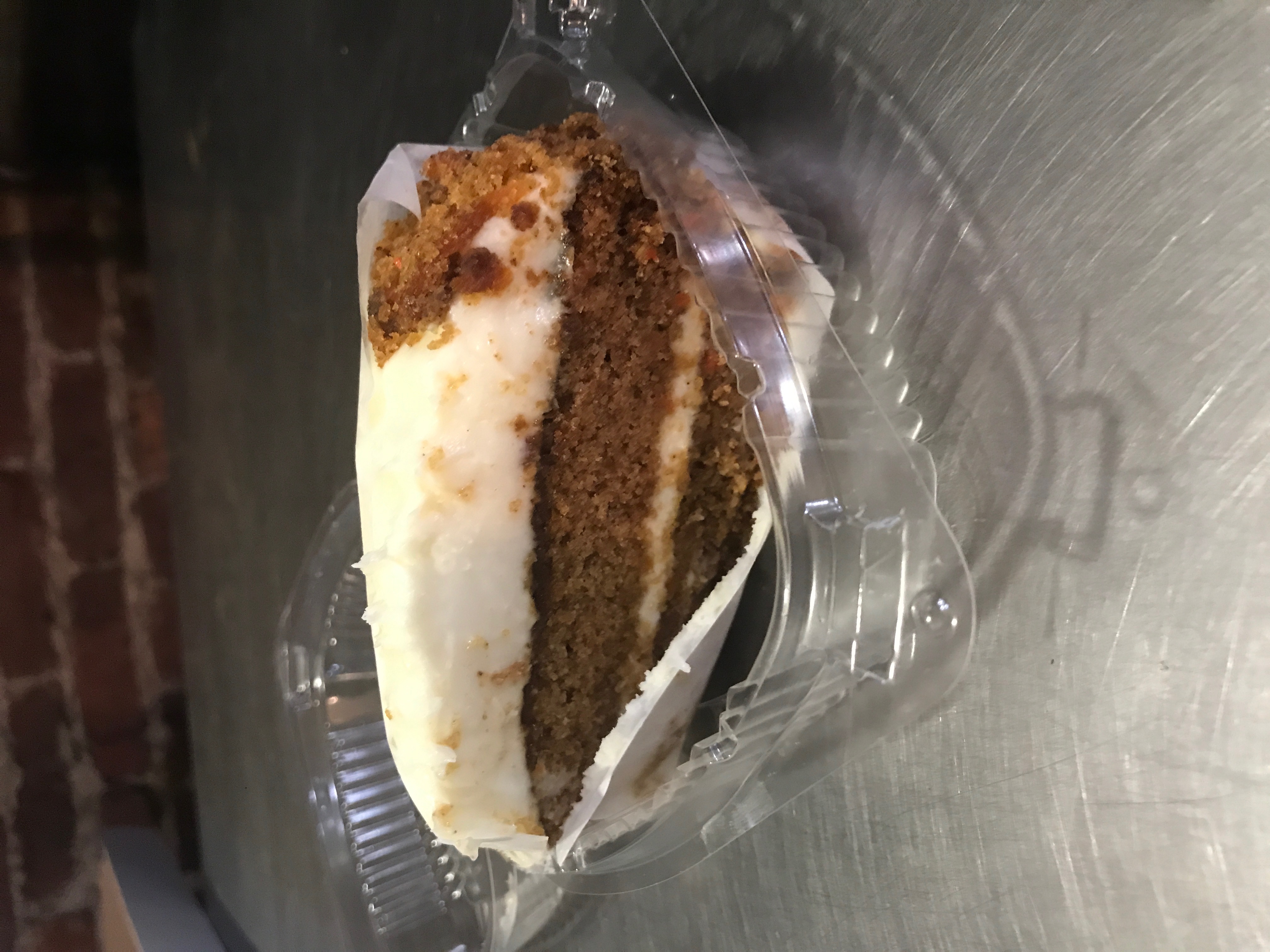 Order Carrot Cake Slice food online from Bklyn Pizza store, Brooklyn on bringmethat.com