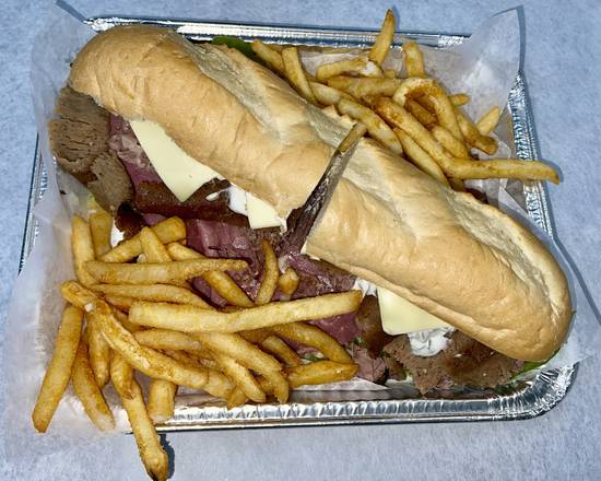 Order Gym Shoe Sandwich  food online from Tonys Original Philly Steak store, Calumet Park on bringmethat.com