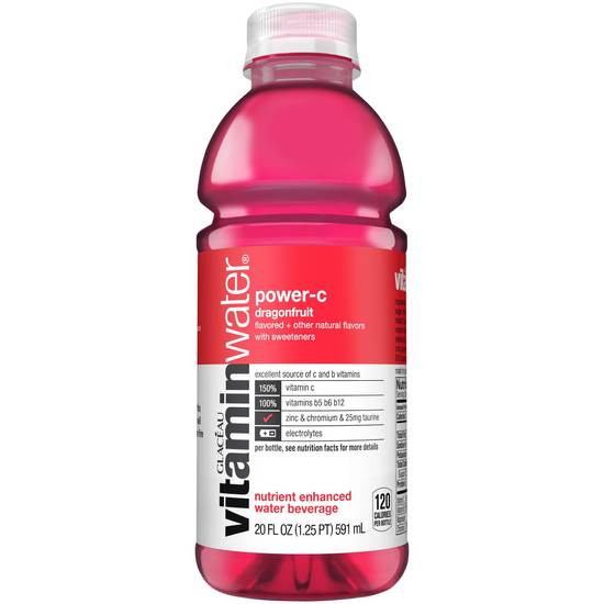 Order Vitaminwater Power-C Electrolyte Enhanced Water W/ Vitamins, Dragonfruit Drink, 20 OZ food online from Cvs store, CENTRAL FALLS on bringmethat.com