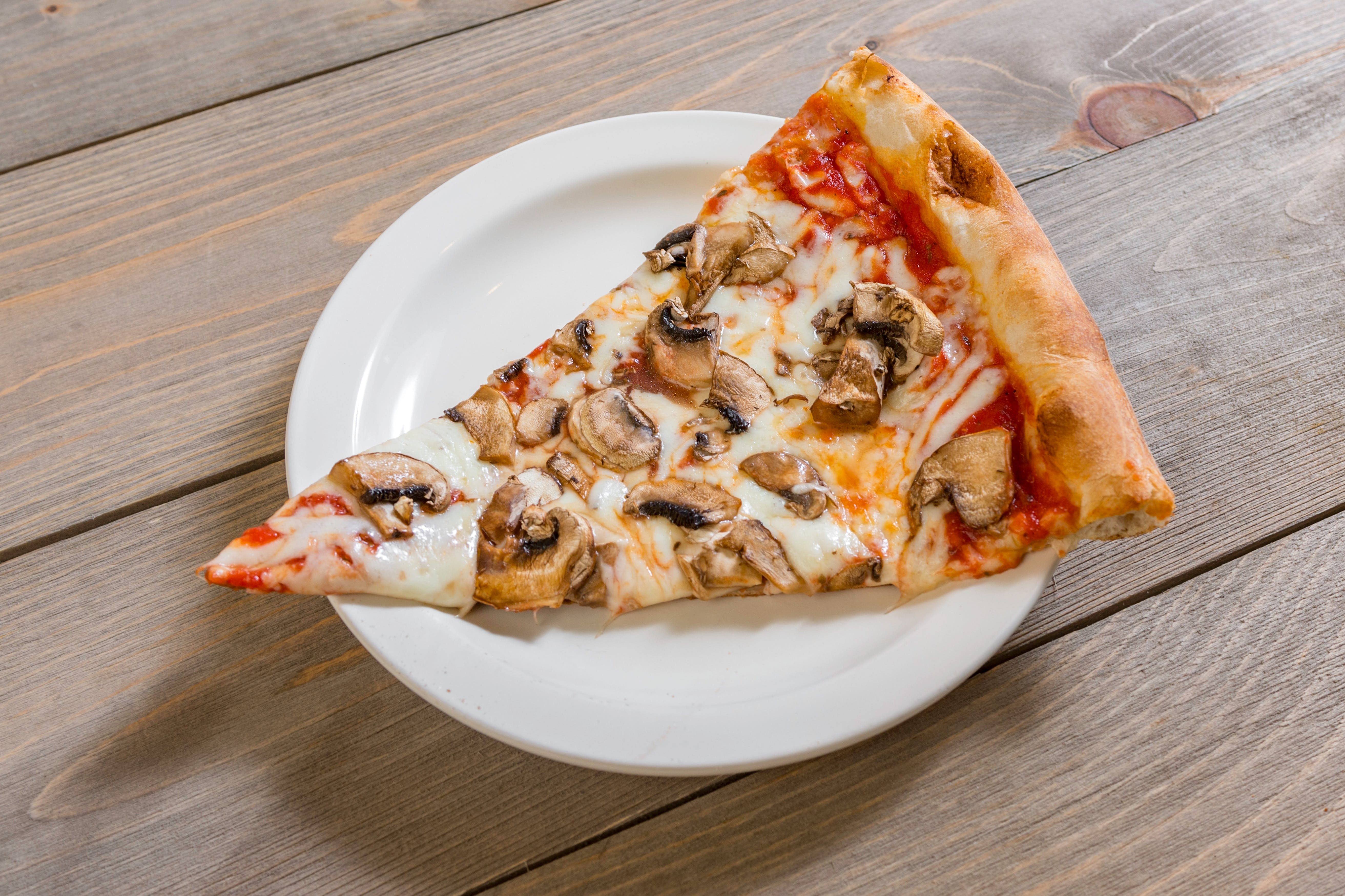 Order Neapolitan Mushroom Pizza - Personal food online from Two Cousin Pizza store, Lancaster on bringmethat.com