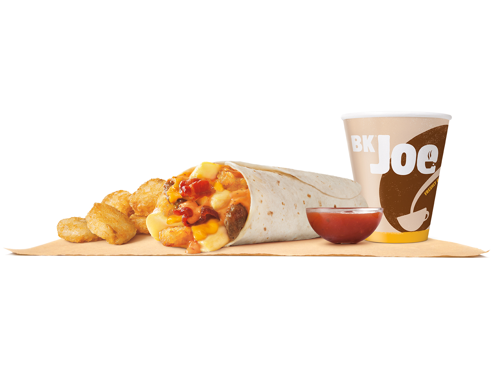 Order EGG-NORMOUS BURRITO™ Meal food online from Burger King store, Streamwood on bringmethat.com
