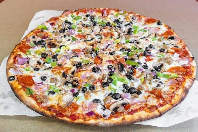 Order Works Pizza food online from Rancho Giant Pizza store, El Cajon on bringmethat.com