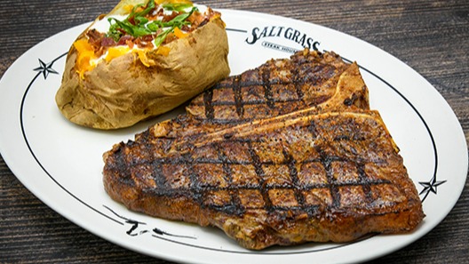 Order Porterhouse food online from Saltgrass Steak House store, Mesquite on bringmethat.com