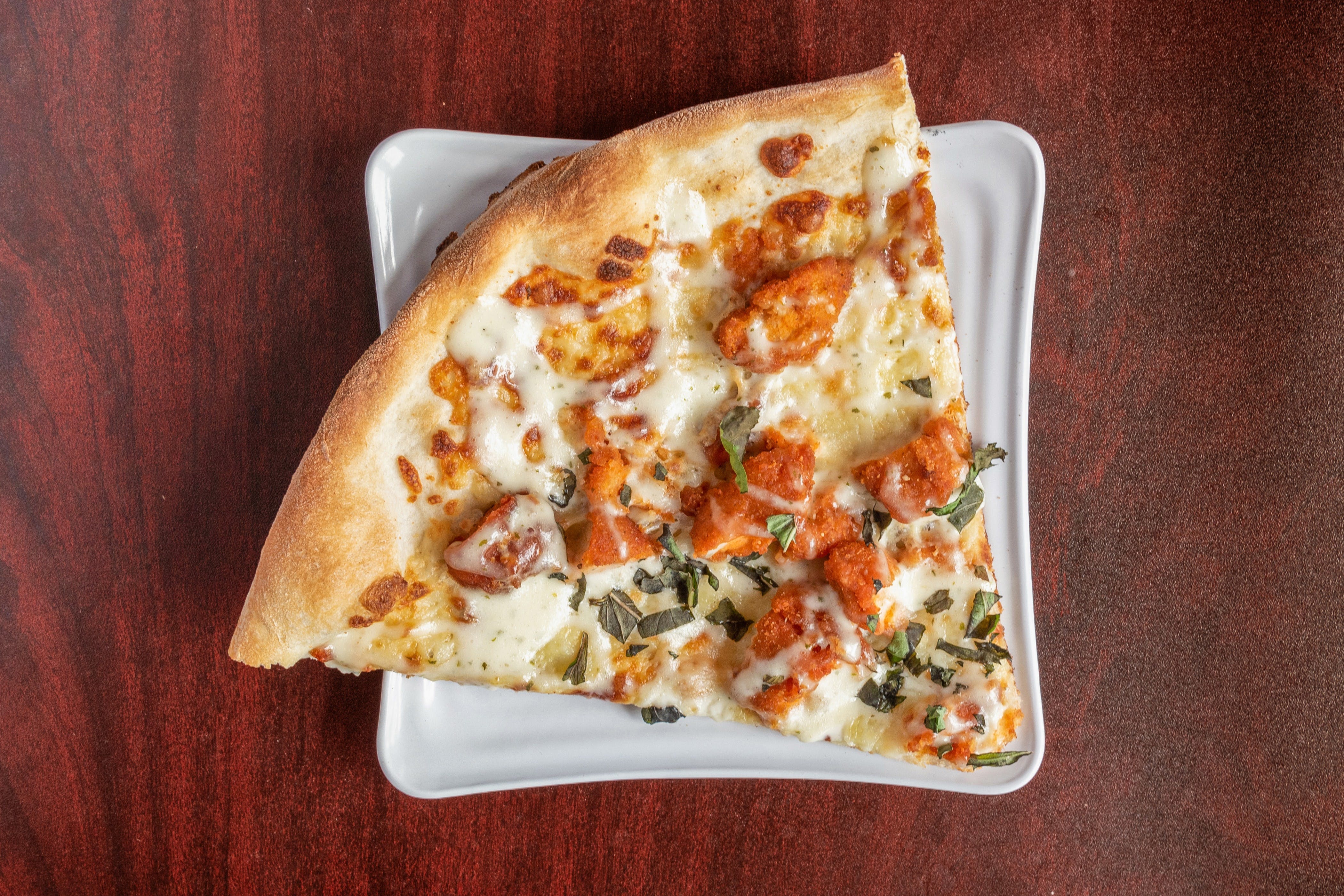 Order Buffalo Chicken Pizza Slice - Slice food online from Pizzeria 260 store, Boston on bringmethat.com
