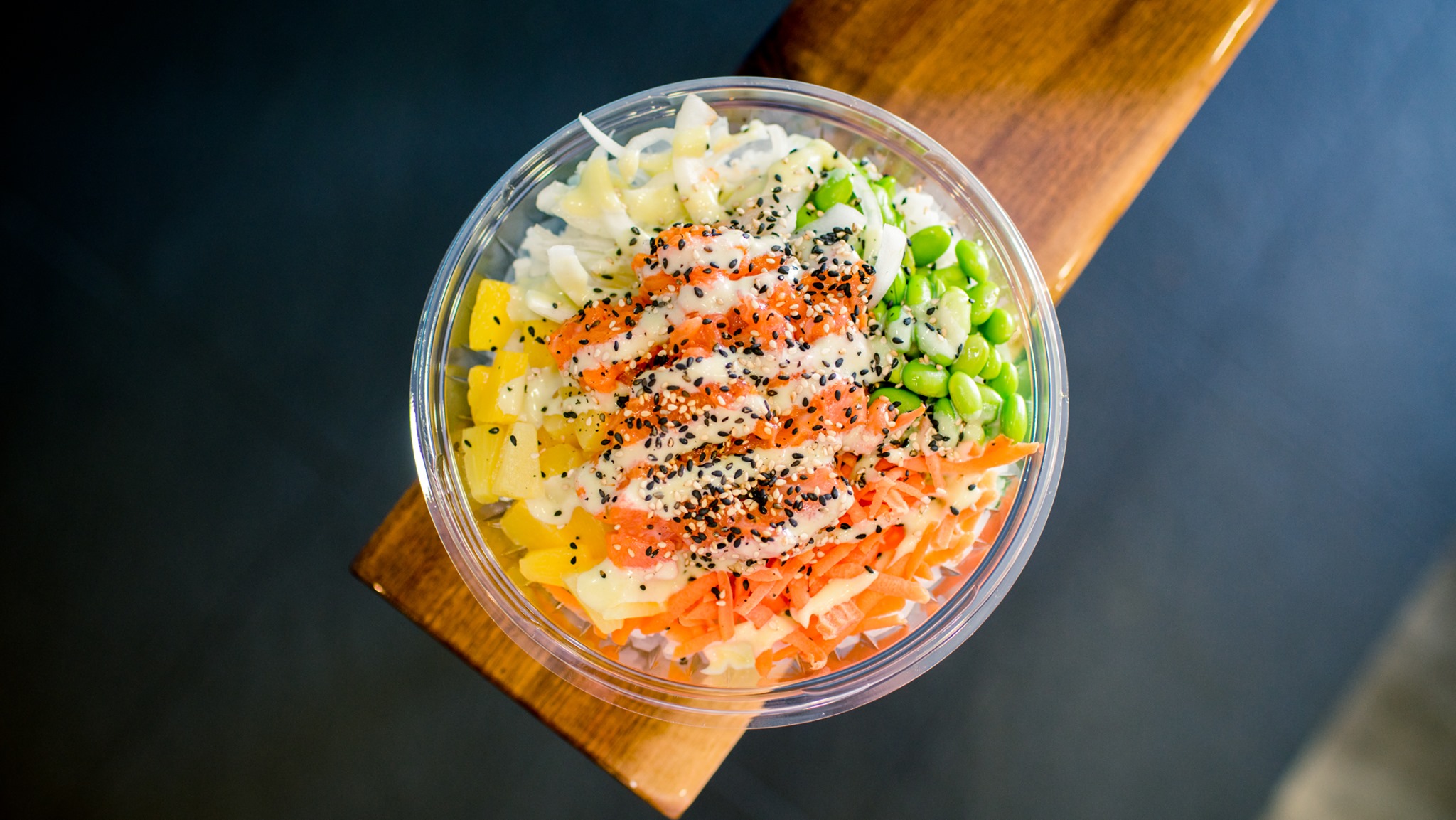 Order Salmon Build Your Own Poke Bowl food online from Poke Bros store, Lake Bluff on bringmethat.com