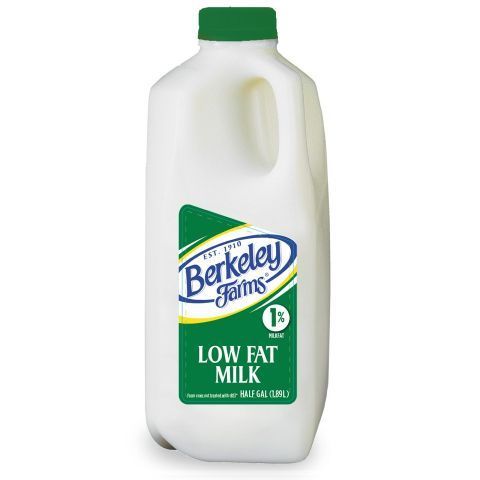 Order Berkeley Farms 1% Milk Half Gallon food online from 7-Eleven store, Palo Alto on bringmethat.com