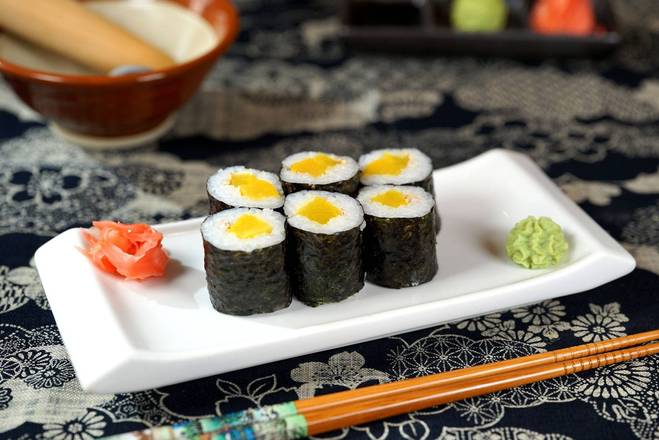 Order Oshinko roll food online from Osaka sushi express & fresh fruit smoothies store, Chicago on bringmethat.com