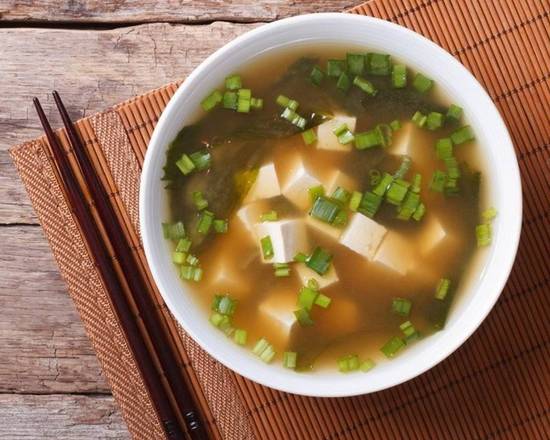 Order Miso Soup food online from Sirinan’s Thai&Japanese Restaurant store, Wallingford on bringmethat.com