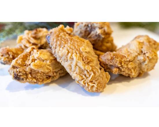 Order Single Fried Chicken Wing Combo (6 pcs) 单人炸鸡翅套餐 food online from Playdate Nyc store, New York on bringmethat.com