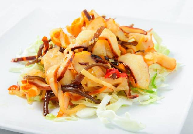 Order Japanese Squid Salad food online from IKURA SUSHI BAR AND GRILL store, Newington on bringmethat.com