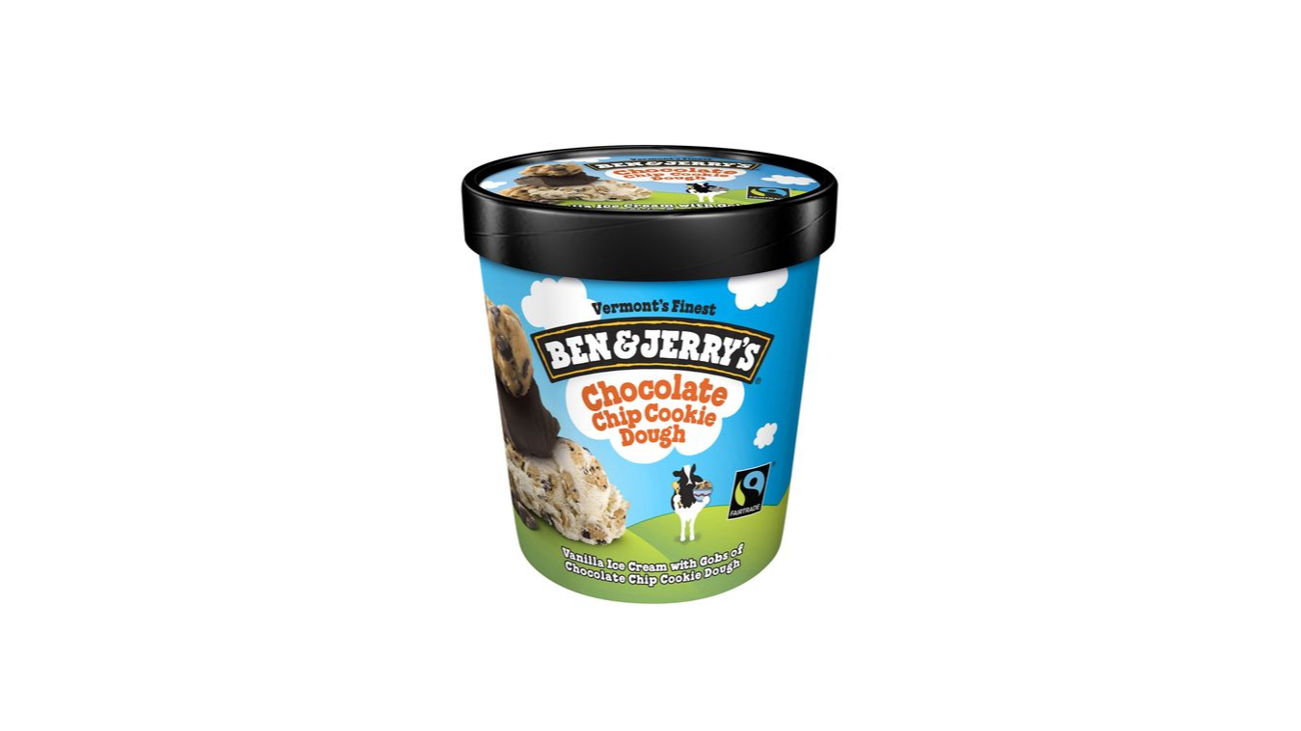 Order Ben & Jerry's Chocolate Chip Cookie Dough Pint food online from Rebel store, Tracy on bringmethat.com