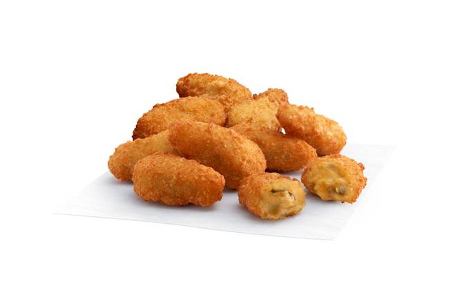 Order 9-piece Jalapeno POPPERS® Bites food online from Hardee's 1381 store, Mount Airy on bringmethat.com