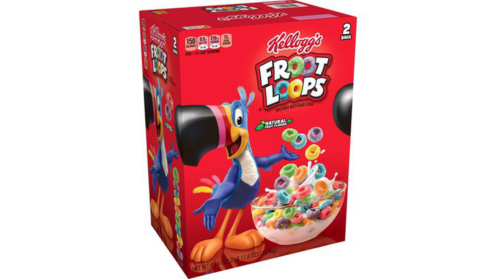 Order Kellogg's Froot Loops Breakfast Cereal, Original, Excellent Source of Vitamin C food online from Lula Convenience Store store, Evesham on bringmethat.com