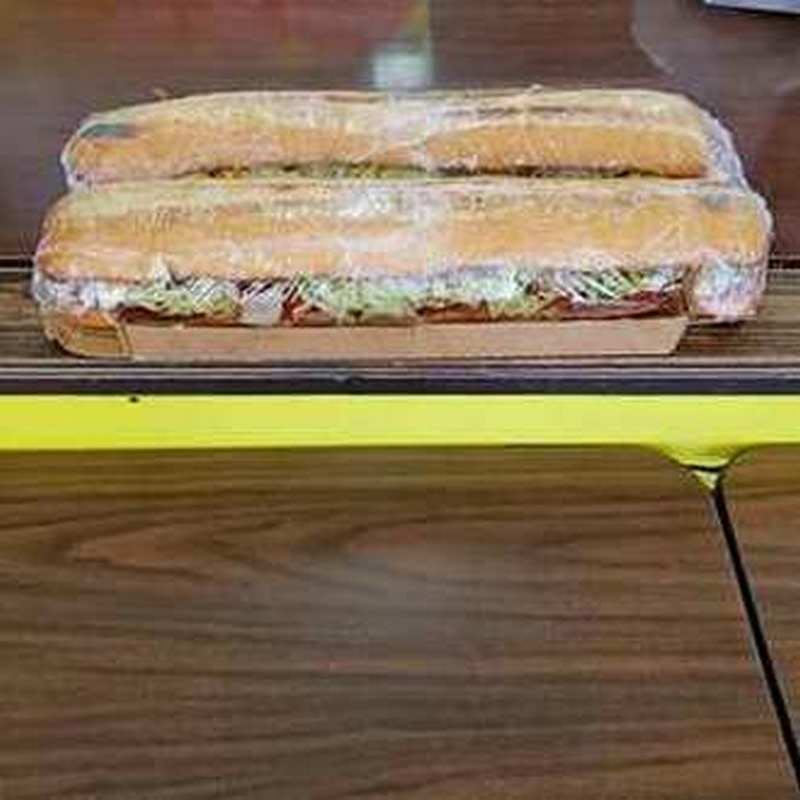 Order Torpedo Sub - 10'' food online from Grandstand Pizza store, El Cajon on bringmethat.com