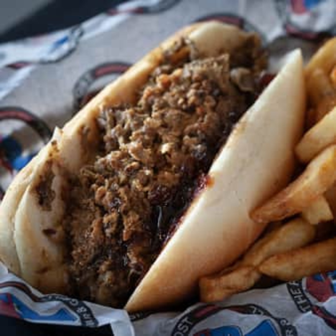 Order French Onion Cheesesteak food online from The Post Sports Bar & Grill store, Maplewood on bringmethat.com