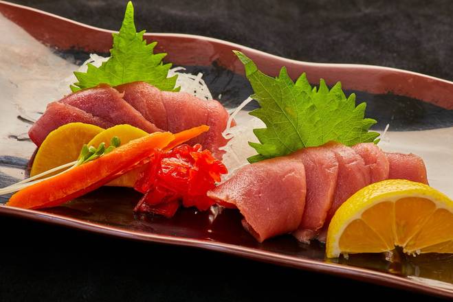 Order Bluefin Tuna sashimi (5 pcs) food online from Sake 2 Me Sushi store, Tustin on bringmethat.com